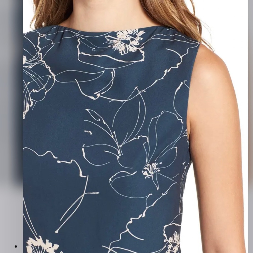 'Heat Wave' Floral Print A-Line Dress - Picture 4 of 7